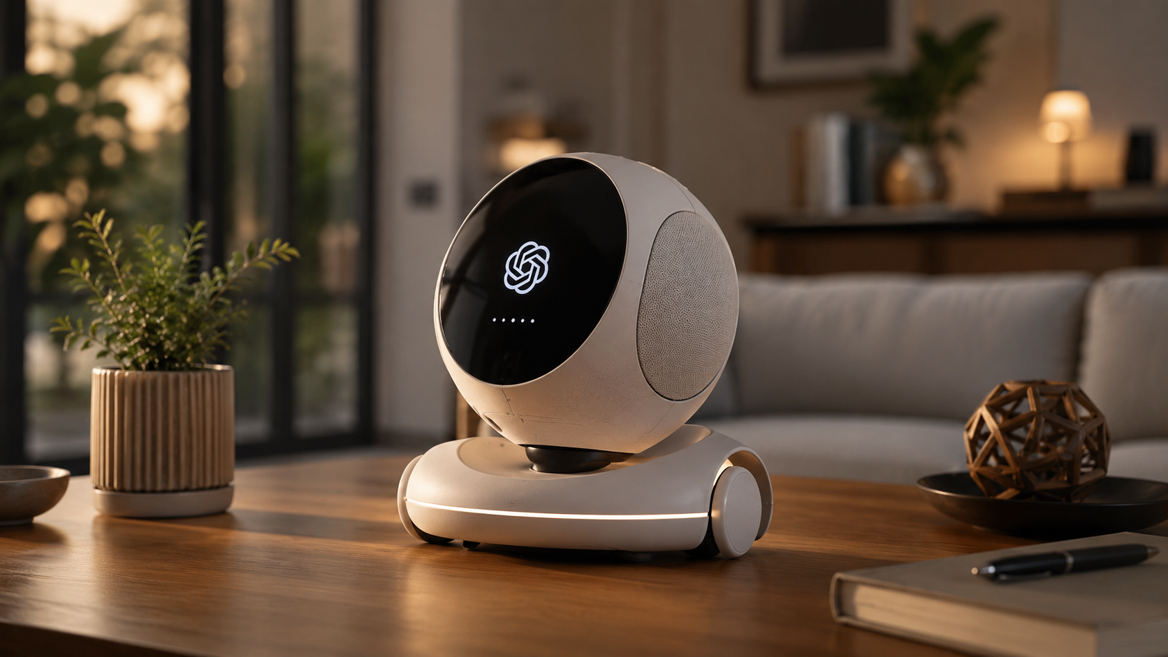 OpenAI's first hardware is a screenless smart speaker that moves, per Bloomberg